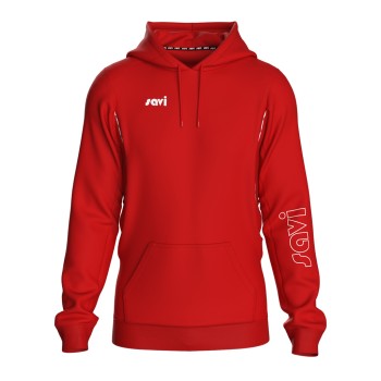 Pull À Capuche Rouge