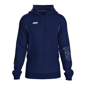 Pull À Capuche Bleu Marine